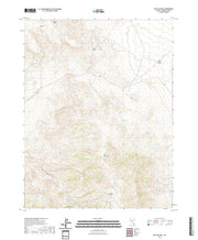 US Topo 7.5-minute map for Bettles Well NV