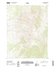 US Topo 7.5-minute map for Big Bald Mountain NV