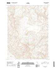 US Topo 7.5-minute map for Big Mountain NV