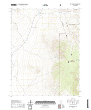 US Topo 7.5-minute map for Big Ten Peak West NV