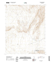 US Topo 7.5-minute map for Bitter Spring NV