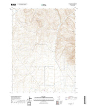 US Topo 7.5-minute map for Black Butte NV