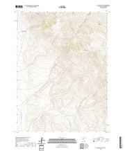 US Topo 7.5-minute map for Black Butte NE NV