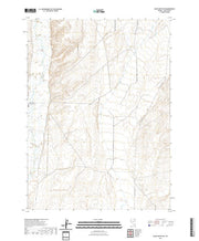 US Topo 7.5-minute map for Black Butte SW NV