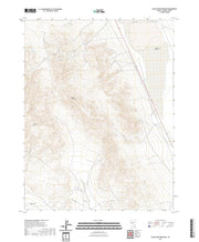 US Topo 7.5-minute map for Black Dyke Mountain NV