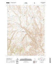 US Topo 7.5-minute map for Black Ridge NV