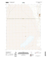 US Topo 7.5-minute map for Black Rock Point West NV