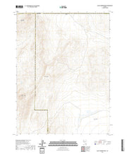 US Topo 7.5-minute map for Black Warrior Peak NV