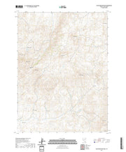 US Topo 7.5-minute map for Blanchard Mountain NV