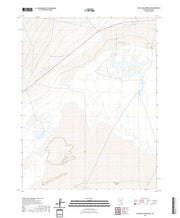 US Topo 7.5-minute map for Blue Eagle Springs SW NV