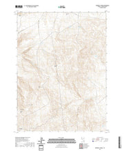 US Topo 7.5-minute map for Bordwell Spring NV