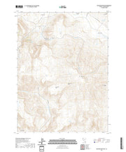 US Topo 7.5-minute map for Boulder Mountain NV