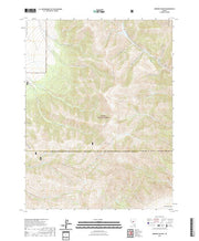 US Topo 7.5-minute map for Brewer Canyon NV