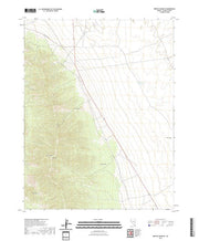 US Topo 7.5-minute map for Bristol Range SE NV