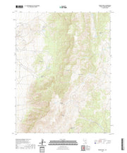 US Topo 7.5-minute map for Brown Knoll NV