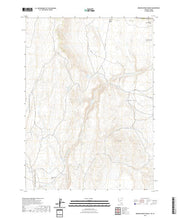 US Topo 7.5-minute map for Browns Bench Ranch NVID