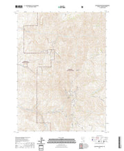 US Topo 7.5-minute map for Buckskin Mountain NV