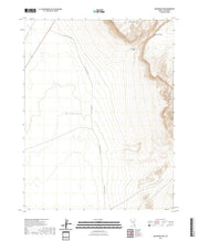 US Topo 7.5-minute map for Buckwheat Rim NV