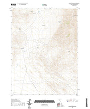 US Topo 7.5-minute map for Buffalo Mountain NV