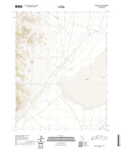 US Topo 7.5-minute map for Carroll Summit SE NV