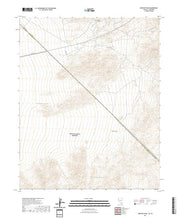 US Topo 7.5-minute map for Crescent Peak NVCA