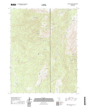 US Topo 7.5-minute map for Deer Lodge Canyon NVUT