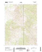 US Topo 7.5-minute map for Docs Pass NVUT