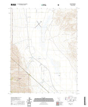 US Topo 7.5-minute map for Dyer NVCA