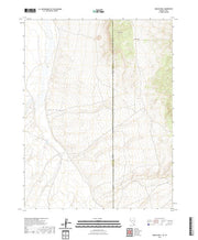 US Topo 7.5-minute map for Hamlin Well NVUT