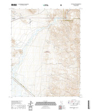 US Topo 7.5-minute map for Long Dry Canyon NVCA