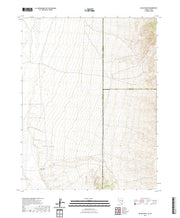 US Topo 7.5-minute map for Miller Wash NVUT