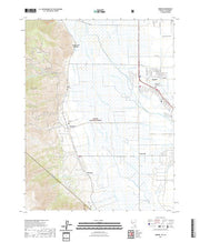 US Topo 7.5-minute map for Minden NVCA