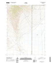 US Topo 7.5-minute map for Miners Canyon NVUT