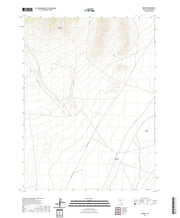 US Topo 7.5-minute map for Mizpah NV