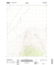 US Topo 7.5-minute map for Mizpah Point NV