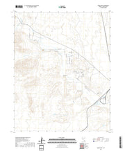 US Topo 7.5-minute map for Moapa West NV