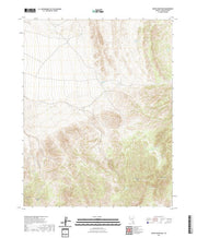 US Topo 7.5-minute map for Monte Mountain NV