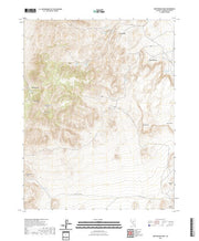 US Topo 7.5-minute map for Montezuma Peak NV