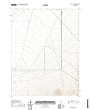 US Topo 7.5-minute map for Moody Peak NW NV