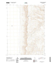 US Topo 7.5-minute map for Moonshine Canyon NV