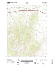 US Topo 7.5-minute map for Moor Summit NV