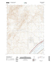 US Topo 7.5-minute map for Morgan Hill NV