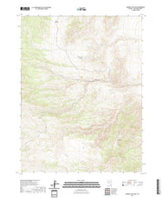 US Topo 7.5-minute map for Mormon Jack Pass NV