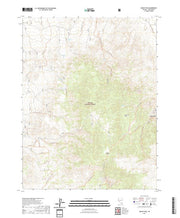 US Topo 7.5-minute map for Mount Etna NV