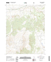 US Topo 7.5-minute map for Mount Hicks NV