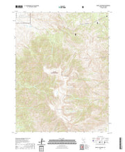 US Topo 7.5-minute map for Mount Jefferson NV