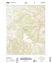 US Topo 7.5-minute map for Mount Moriah NV