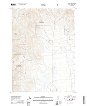 US Topo 7.5-minute map for Mullinix Creek NV