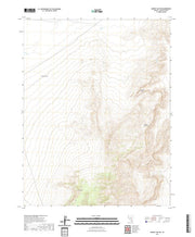 US Topo 7.5-minute map for Murphy Gap NW NV