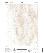 US Topo 7.5-minute map for Mustang Spring NV